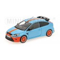 Miniature Ford Focus RS 2010 Blue (Tribute to Ford GT40 1968)