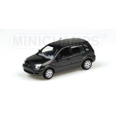 Miniature Ford Fusion 2002 Black Metallic