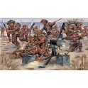 Figurines maquettes Infanterie Britannique, 2ème GM 