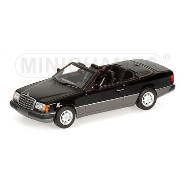 Miniature Mercedes-Benz 300 CE Cabriolet 1990 Noir