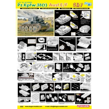 Maquette Pz.Kpfw.38(t) Ausf.E/F Maquette Pz.Kpfw.38(t) Ausf.E/F