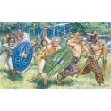 Figurines maquettes Guerriers gaulois 1er s. av. JC