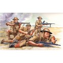 Figurines maquettes 8ème Armée britannique, 2ème GM