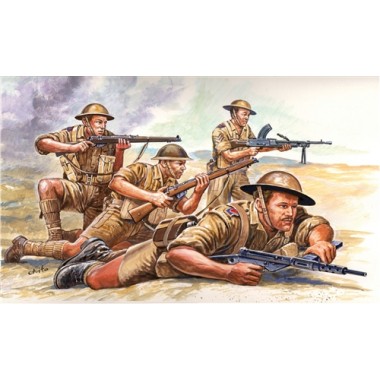 Figurines maquettes 8ème Armée britannique, 2ème GM Figurines maquettes 8ème Armée britannique, 2ème GM