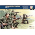 Figurines maquettes Vietcongs, Guerre du Viet-Nam