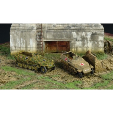 Maquette Sd.Kfz.251/1 Ausf.C, 2ème GM Maquette Sd.Kfz.251/1 Ausf.C, 2ème GM