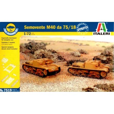 Maquette Semovente M40 da 75/18 Maquette Semovente M40 da 75/18