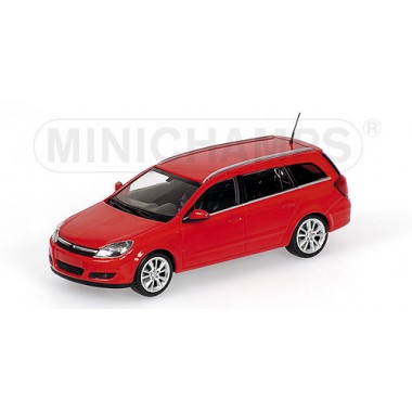 Miniature Opel Astra Caravan 2004 Red Miniature Opel Astra Caravan 2004 Red