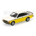 Miniature Opel Kadett C GT/E White/Yellow