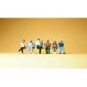 Figurines Voyageurs assis 