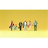 Figurines Voyageurs marchants