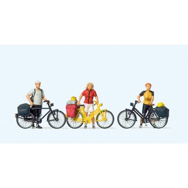 Figurines Cyclistes en vêtements de sport Figurines Cyclistes en vêtements de sport
