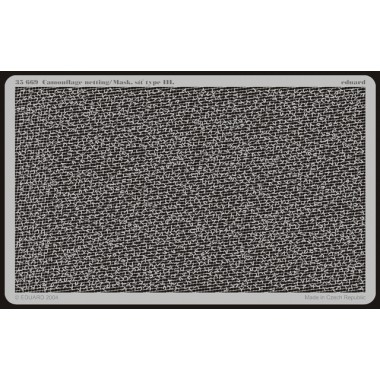 Photodécoupe Camouflage netting type III Photodécoupe Camouflage netting type III