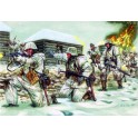 Figurines maquettes Infanterie allemande en uniforme d'hiver, 2ème GM