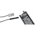 Contact sous vide en boîtier plastique