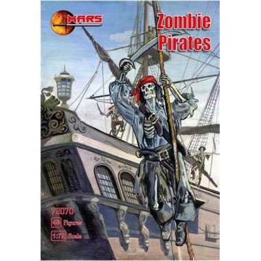 Figurines maquettes Pirates Zombies