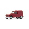 Miniature Renault R4 Fourgonnette rouge