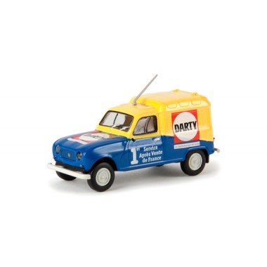 Miniature Renault R4 Fourgonnette Darty Miniature Renault R4 Fourgonnette Darty