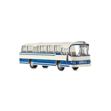 Miniature Magirus bus Saturn Blanc/bleu
