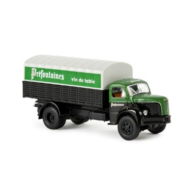 Miniature Camion tôle Berliet GLR 8 Prefontaines