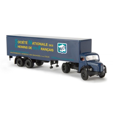 Miniature Camion tôle Berliet GLR 8 SNCF