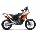 Miniature KTM 450 Rally Orange/Noir