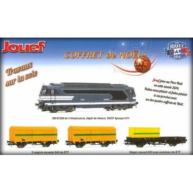 Jouef HJ1521 Coffret de train electrique Travaux sur la Voie - francis  miniatures