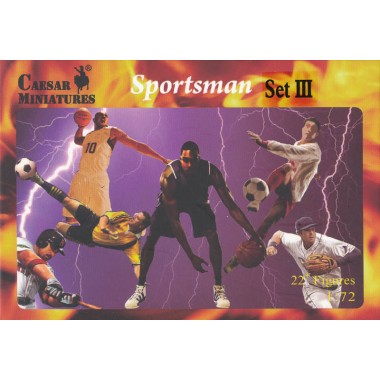 Figurines maquettes Sportsmen Set 3 Baseball Figurines maquettes Sportsmen Set 3 Baseball
