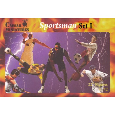 Figurines maquettes Sportsmen Set 1 Football