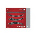 Kit de rails Complet N ballasté Fleischmann