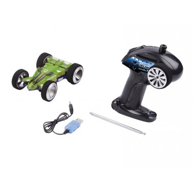 RC Stunt Car Two Side vert / bleu RC Stunt Car Two Side vert / bleu