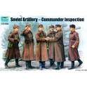 Figurines maquettes Soviet Artillery - Commander Inspection