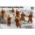 Figurines maquettes Soviet B-4 Howitzer Artillery Crew