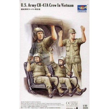 Figurines maquettes U.S. Army CH-47A Crew in Vietnam Figurines maquettes U.S. Army CH-47A Crew in Vietnam