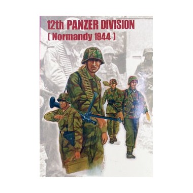 Figurines maquettes 12th Panzerdivision Normandy 1944