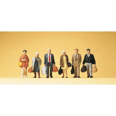 Figurines Voyageurs marchants Figurines Voyageurs marchants