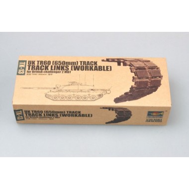 Maquette UK TR60 (650mm) track for British challenger 2 MBT
