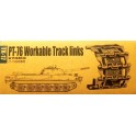 Maquette PT-76 Workable track links
