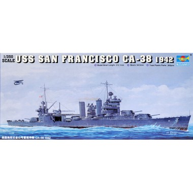Maquette USS San Fransisco (CA-38) 1944