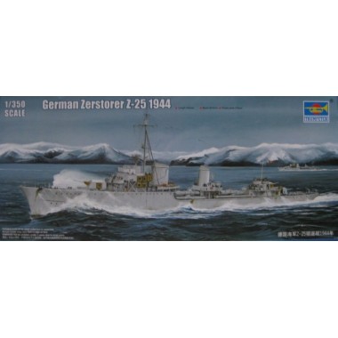 Maquette German Zerstörer Z-25 1944 Maquette German Zerstörer Z-25 1944
