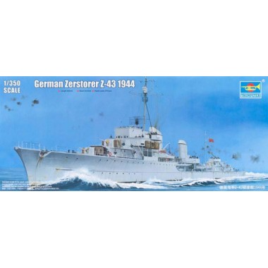 Maquette German Zerstörer Z-43 1944 Maquette German Zerstörer Z-43 1944