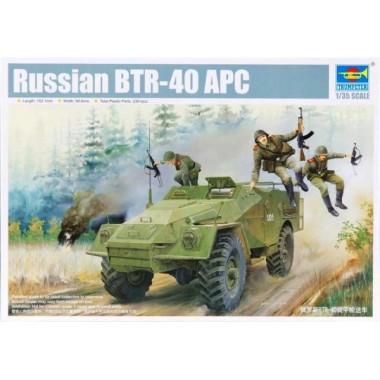 Maquette Russian BTR-40 APC