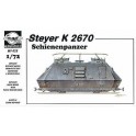 Maquette Schienenpanzer Steyer K 2670