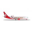 Miniature Boeing 737-800 D-ABMS "Flying Home for Christmas" Air Berlin