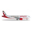 Miniature Airbus A320 "Moving Forward" D-ABDU Air Berlin- Etihad Airways