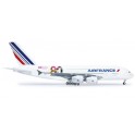 Miniature Airbus A380 Air France "80th Ann"