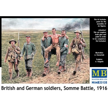 Figurines Maquette British and German soldiers Figurines Maquette British and German soldiers