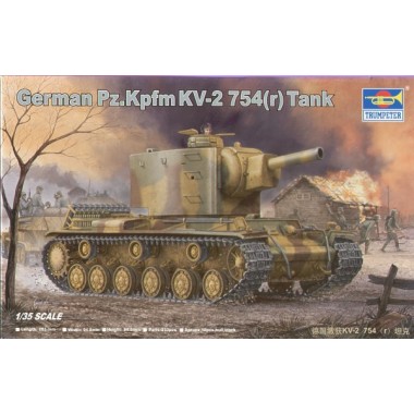 Maquette German Pz.Kpfm KV-2 754(r) Tank Maquette German Pz.Kpfm KV-2 754(r) Tank