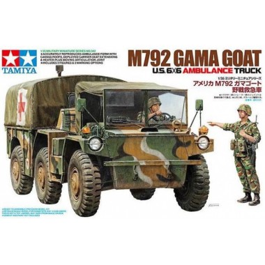 Maquette U.S. 6X6 Ambulance Truck M792 Gama Goat Maquette U.S. 6X6 Ambulance Truck M792 Gama Goat