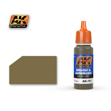 RAL 7027 Grey, peinture acrylique Pot 17 ml RAL 7027 Grey, peinture acrylique Pot 17 ml